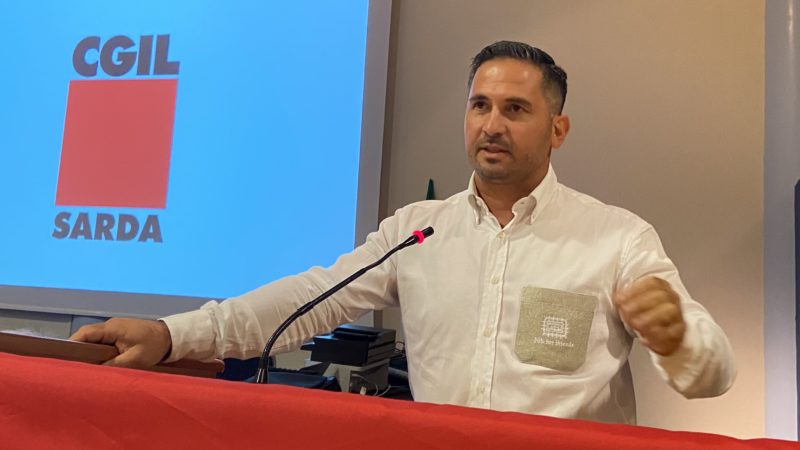 Samuele Piddiu è il nuovo segretario della Cgil Sardegna