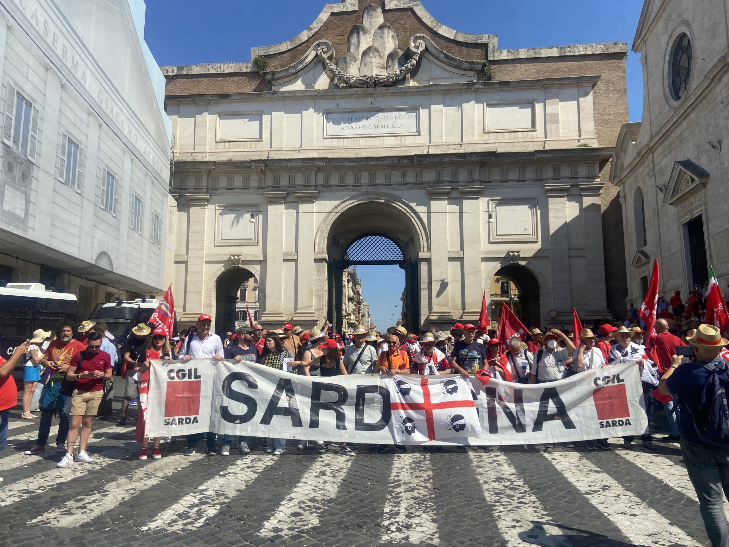 Anche la Sardegna a Roma per la manifestazione per la pace, il lavoro, la giustizia sociale e la democrazia